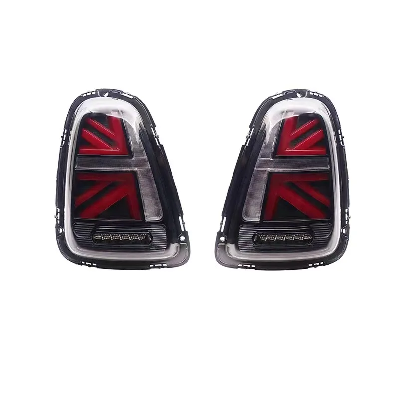 2PCS Full LED Tail Lights For BMW Mini Cooper R56 R57 R58 R59 LCI 2007‑2013 JCW Union Jack Style Brake Reverse Tun Signal Lamps image 3