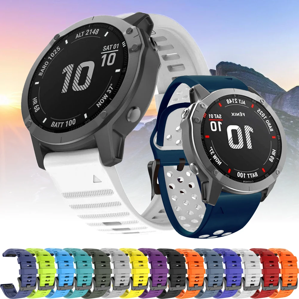 26 22Mm Silicone Wa… - image