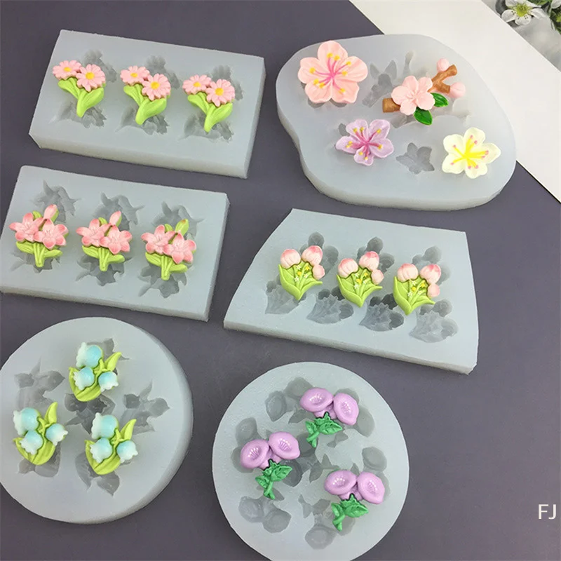 [YU] Cetakan Silikon Bunga DIY - Soap Making Diy ulasan dan harga