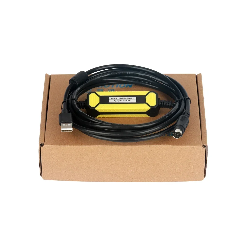 USB-R88A-CCG002P2 Подходит для сервопривода OMRON R88D R7D-BP Кабель для отладки и загрузки данных