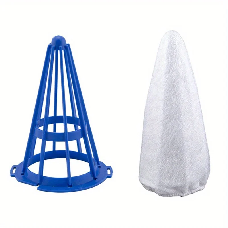 5pcs Replacement Vacuum Filter Cotton Bag for Pool Shockwave Filter High-Density Mesh Pool Filter Bag