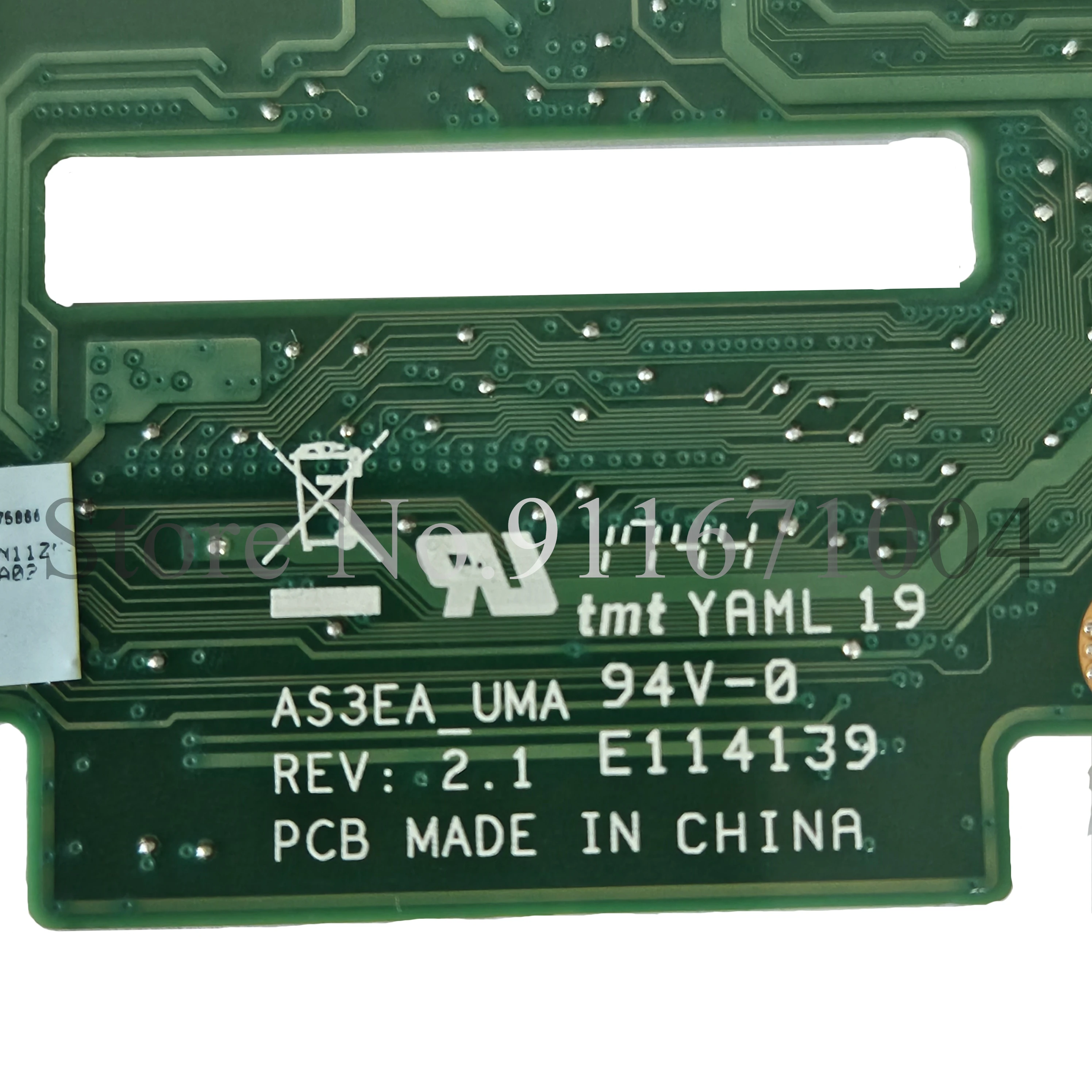 Imagem -03 - Placa-mãe Portátil para Acer Swift As3ea Uma Rev 2.1 N3350 N3450 N4200 Cpu 4gb de Ram Emmc64gb Nb.gp211.001 Sf11331 N17p2