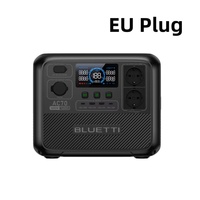 EU Plug Bluetti AC70 Portable Power Station 1000W 768Wh LiFePO4 Battery Solar Generator For Camping Fishing TV Energy Power Bank