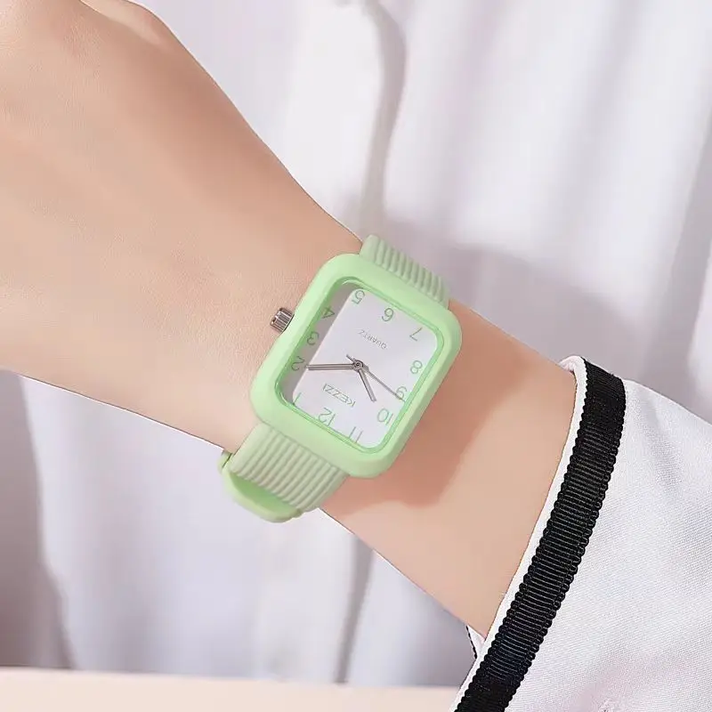 Watch for women, Ins style, high aesthetic value, niche design for middle and high school students, simple and fashionable squar