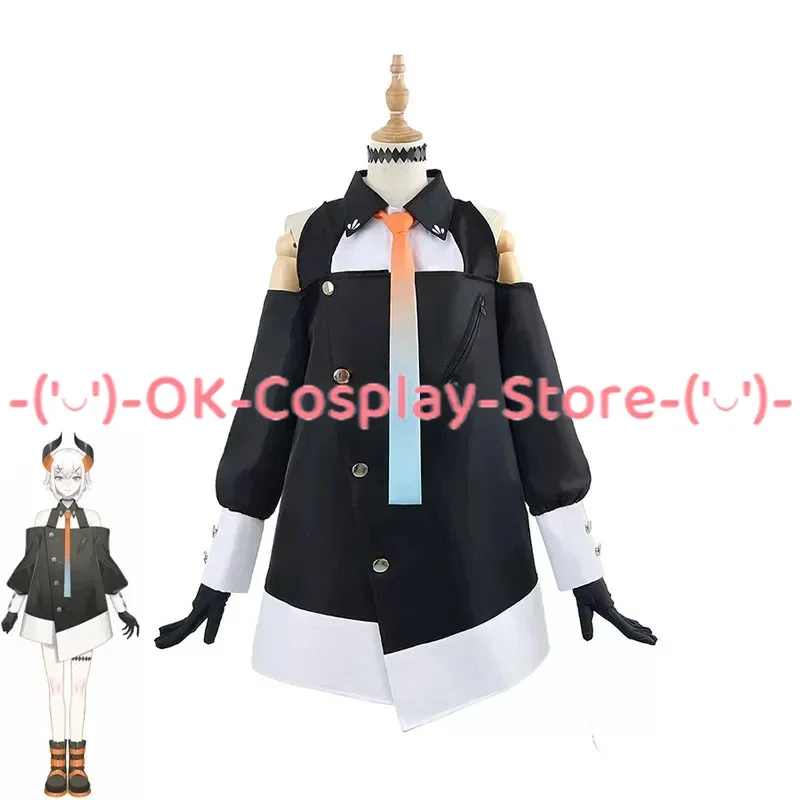 

Levi Elipha Cosplay Costumes Women Fancy Outfits Coat Top Pants Vtuber Cosplay Halloween Carnival Uniforms Custom Made