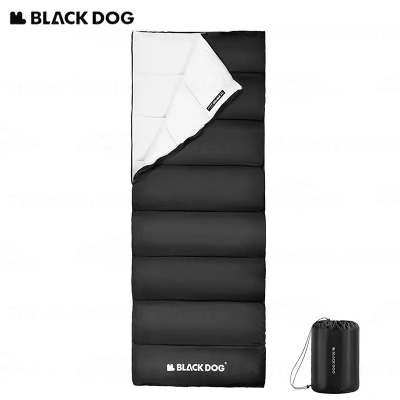 

Naturehike BLACKDOG Кемпинговый спальный мешок, хлопковый конверт, сращивание, двойной спальный мешок, сохраняет зиму, тепло, дорожное одеяло