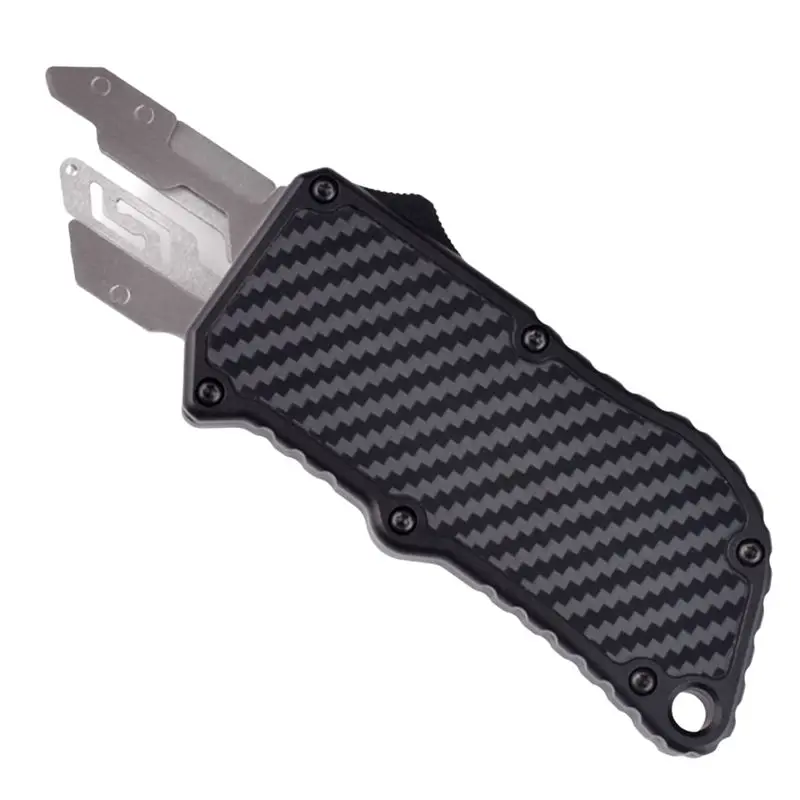 Outil multifonction indispensable avec lame SK5, coupe-papier avec poignée en aluminium aéronautique pour le camping en plein air