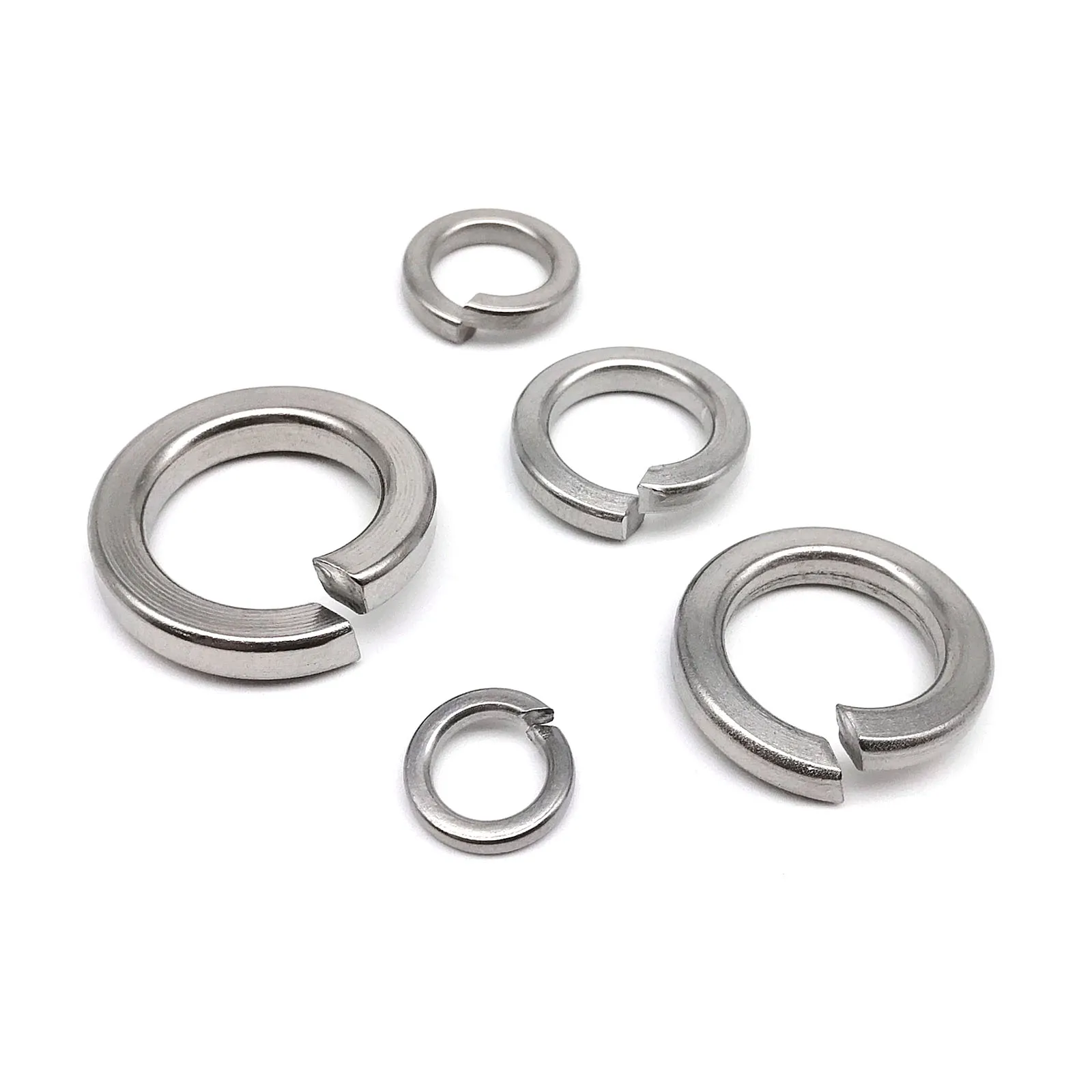 HZYUEGOU GB93 A4-70 316 Edelstahl-Feder-Sprengring, elastische Dichtung M1.6 M2 M2.5 M3 M4 M5 M6 M8 M10 M12 M14 M16 – Detail 3
