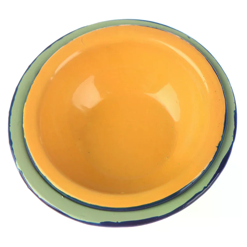 1/12 دمية مصغرة الرجعية أواني الحساء الصغيرة اكسسوارات المطبخ اللعب #4