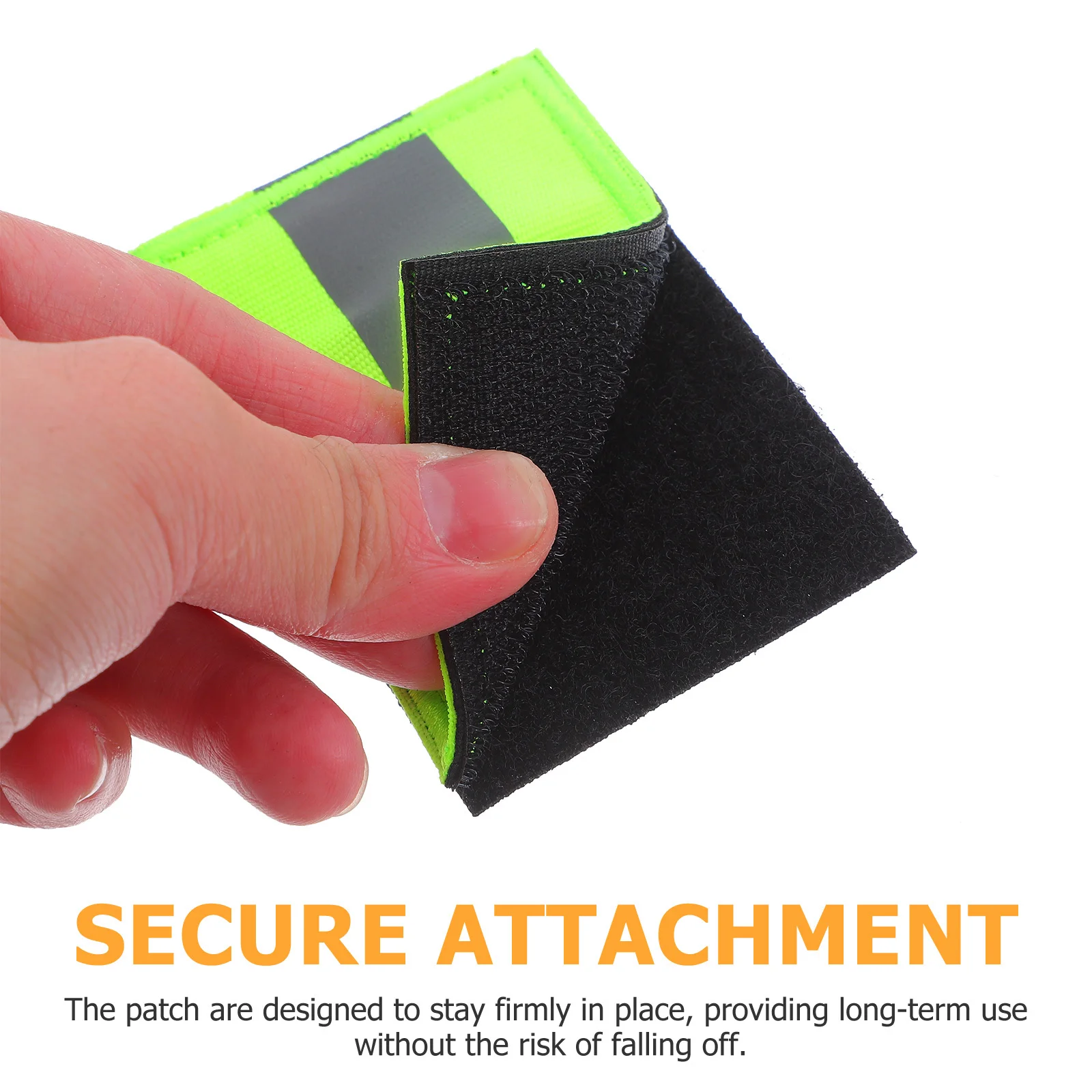 رقعة أمان عاكسة وضوح عالية شريط شريط ريترو للملابس والسترات والقبعات وحقائب الظهر والعتاد شارة سترة المشي لمسافات طويلة العمل