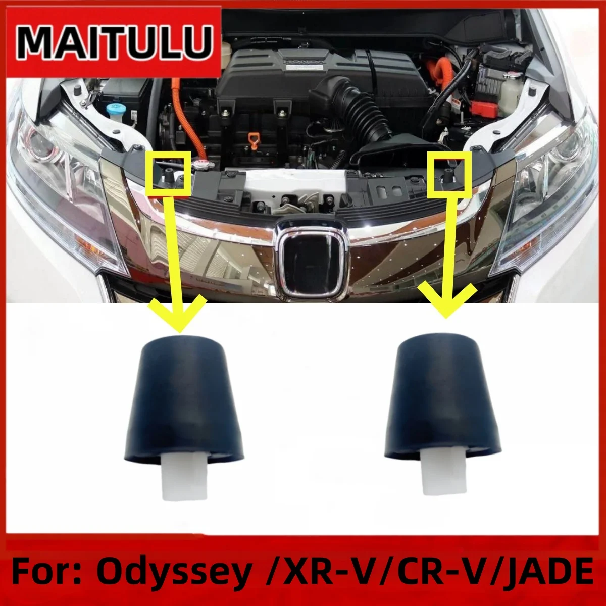 

For 2015, 2016, 2017, 2018, 2019, 2020 Odyssey CR-V12-16 New Car Engine Cover Grommet Buffer Bumper Stop Jounce Bush