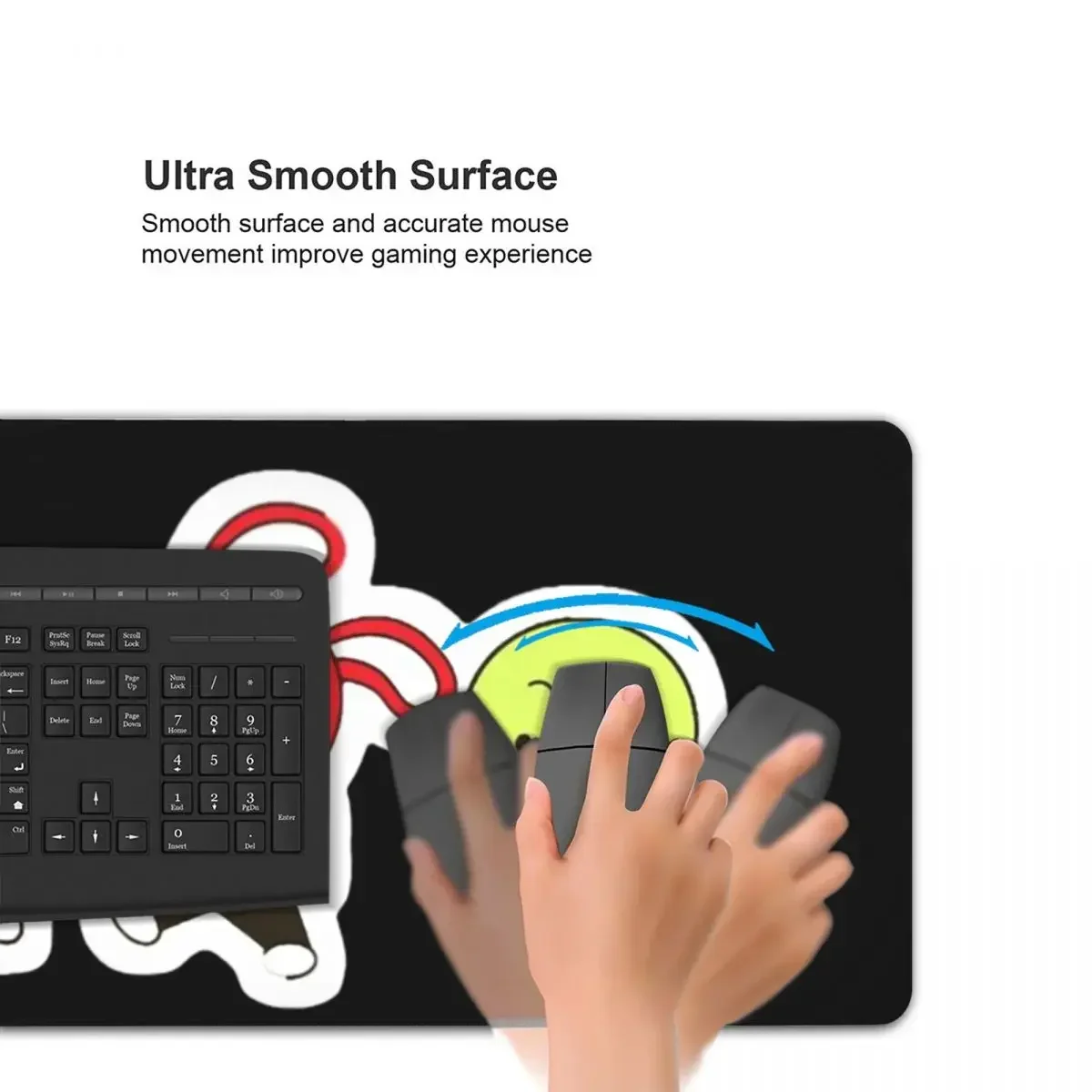 JJ MIKEY MAIZEN لوحة ماوس كبيرة لوحة مفاتيح الكمبيوتر ماوس حصيرة ألعاب الكمبيوتر المحمول حصيرة مكتب الملحقات الجدول الحصير