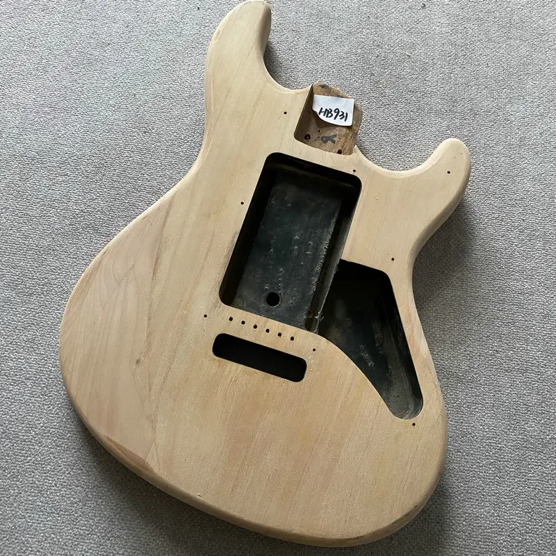 

HB931 6-винтовый фиксированный корпус гитары Tremolo&Bridges ST из цельного дерева для электрогитары Strato, замена и сделай сам с повреждениями