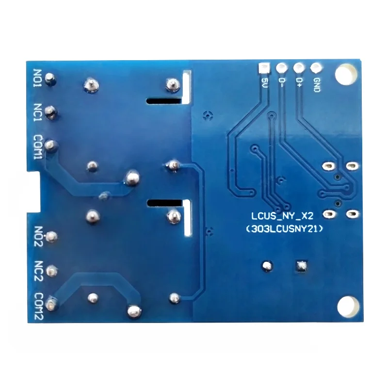 LCUS-2 Type Two-Way Relay Module Intelligent Control USB Switch for Electronics