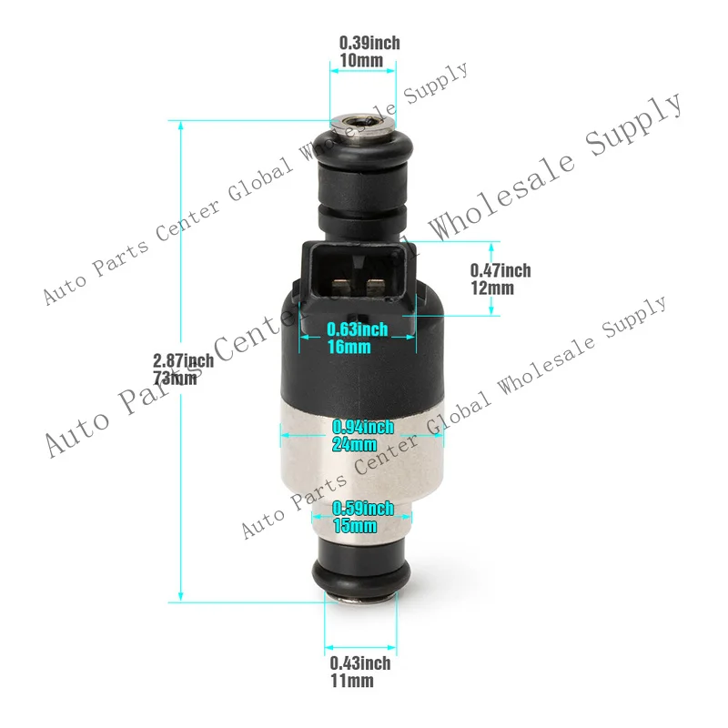 L+ 6x Flow Matched Fuel Injectors for GM Buick Century 3.1L 2.8L V6 17089569 AU