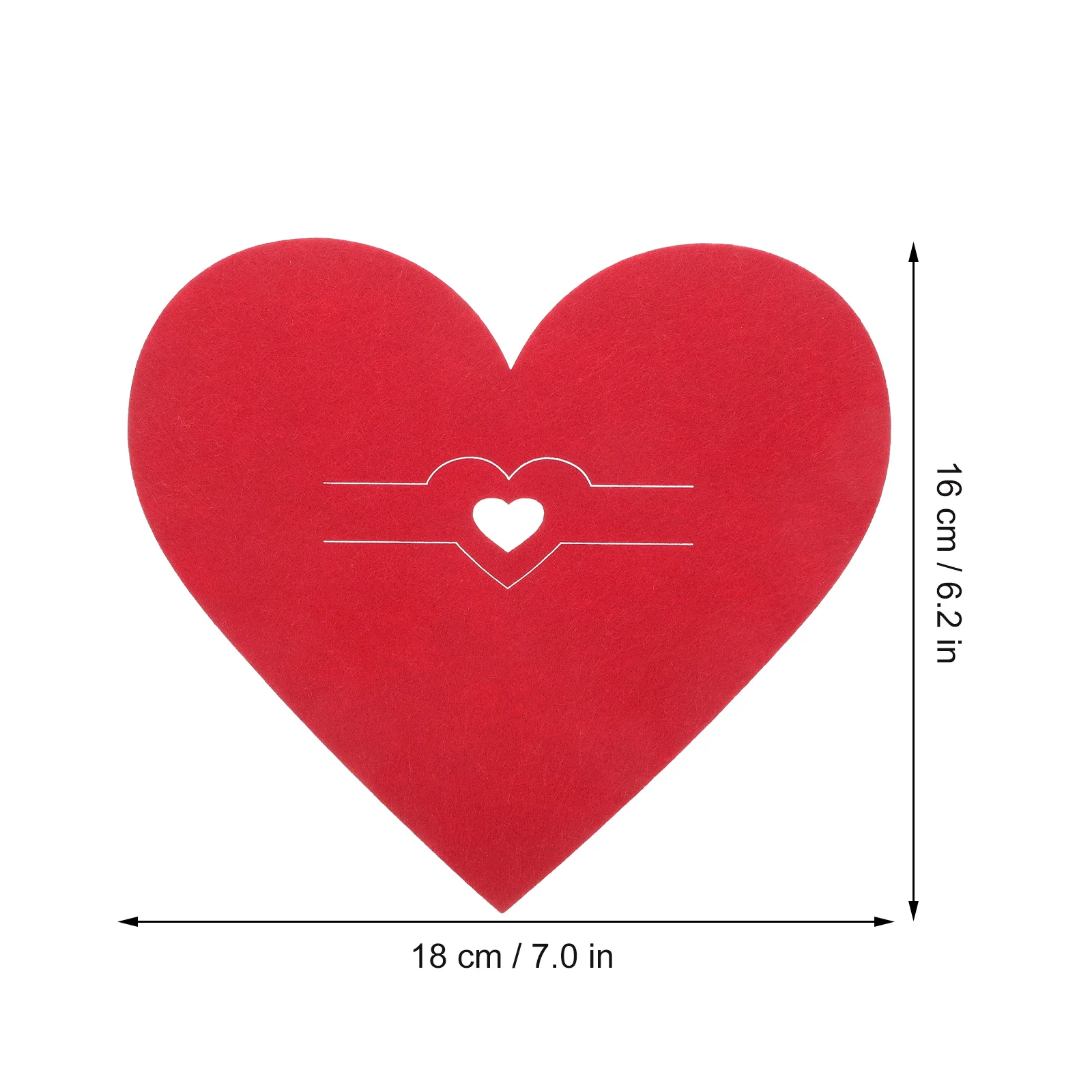 ถุงใส่ช้อนส้อมรูปหัวใจวาเลนไทน์ 12 ชิ้น ที่ใส่อุปกรณ์รับประทานอาหารสุดโรแมนติก สำหรับจัดเก็บอุปกรณ์บนโต๊ะอาหารในงานปาร์ตี้