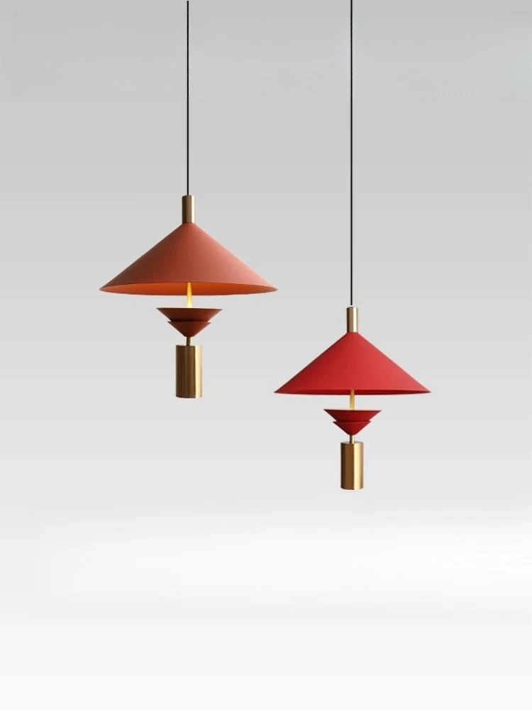 

New Modern Simple French Umbrella Decorative LED Chandelier for Restaurant Living Room Coffee Shop Office Shop Lighting Fixture