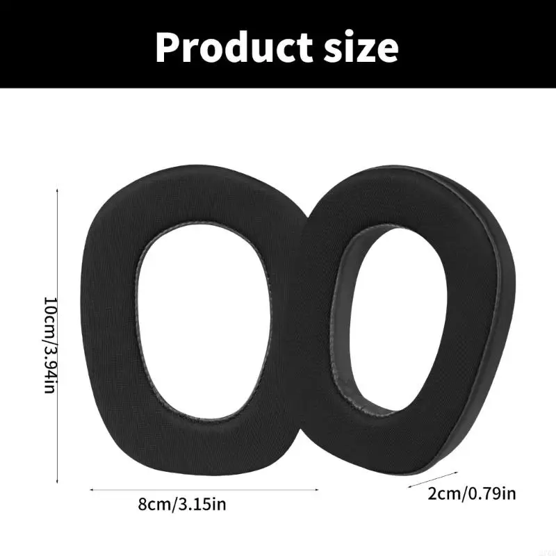 270b 1pair Remplacement des coussinets d'oreille à oreilles molles COUVERTURE POUR LES ÉPONGES G435 Éponges Eates casques