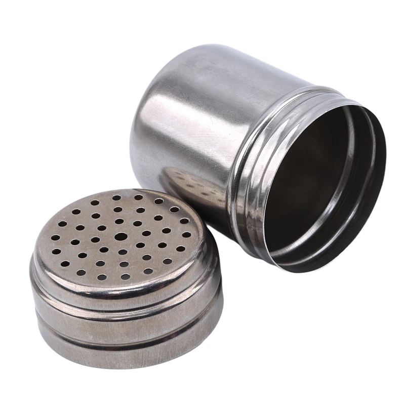 Kitchen Stainless Steel Seasoning Jar Pepper Shaker Bottle Cruet Soy Sauce Bottle Spice Tins Bottle Cooking Tool