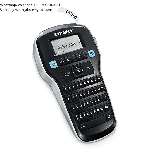 Original DYMO LM160 Portable Label Printer Machine English Model Cassette Tape Label Maker High Quality Printer Ribbons Included