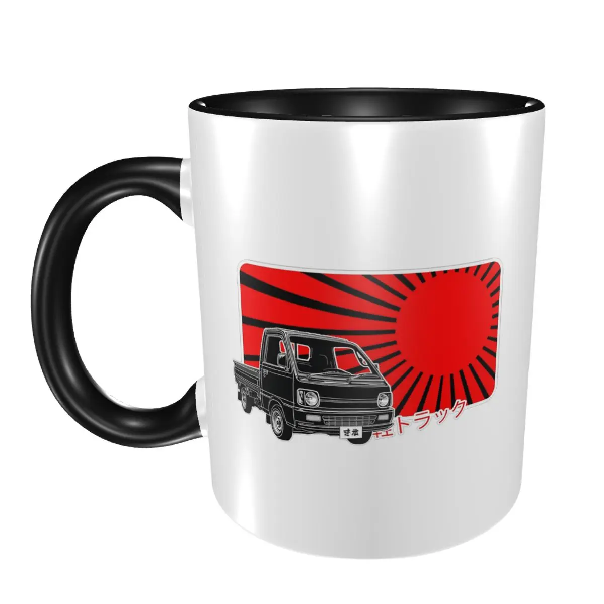 

Kei Truck Mug Funny Ceramic Coffee Cups Tea Mugs Milk Cup Drinkware Gift for Woman Man