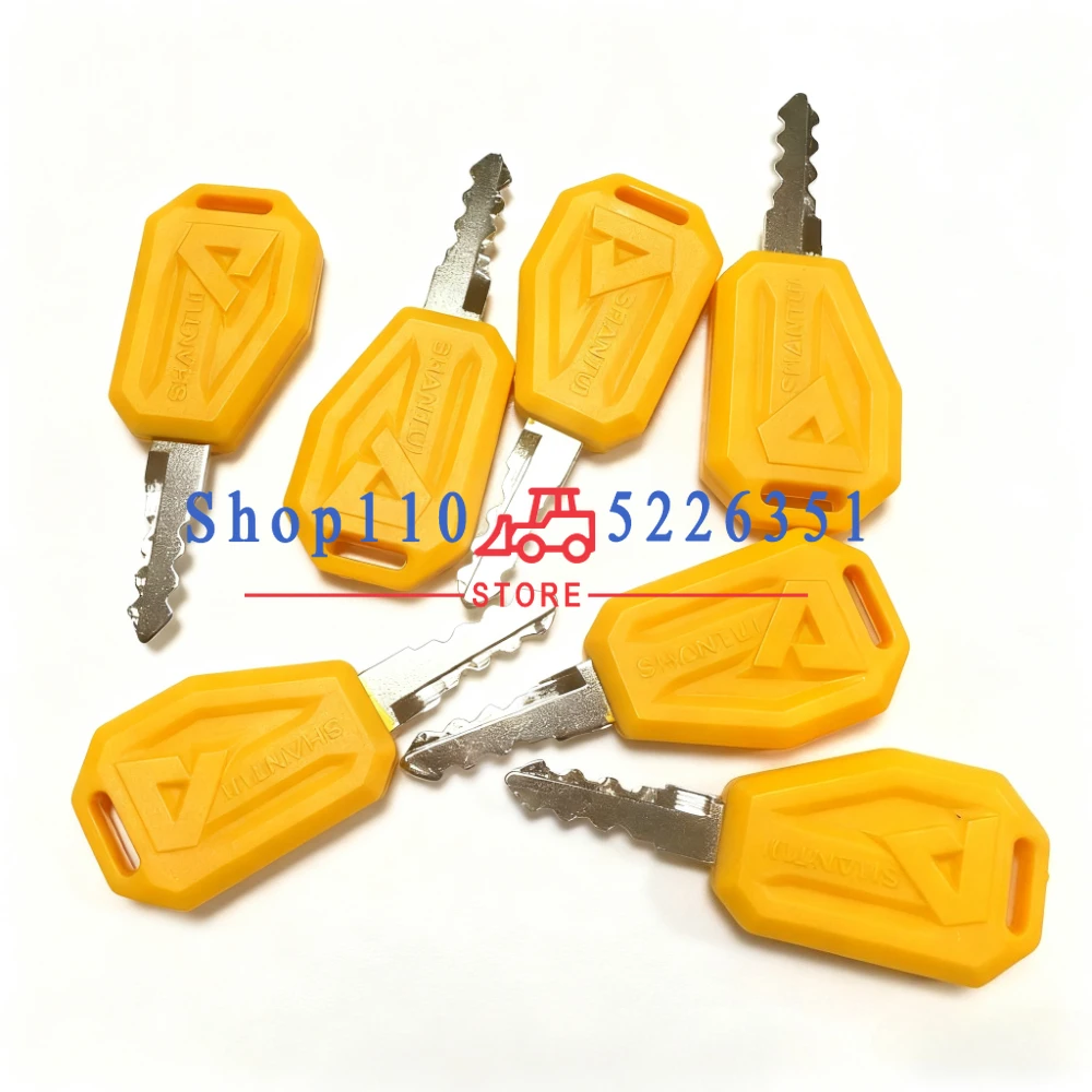 10/5/1PCS For Shantui New Ignition Key For SD13 SD60 SD16 SD17 SD22 SD75 SD130 SD160 Bulldozer