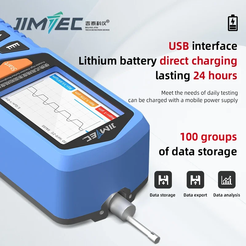 

2025newJITAI8102Plus portable digital roughness measuring instrument surface roughness tester with good price
