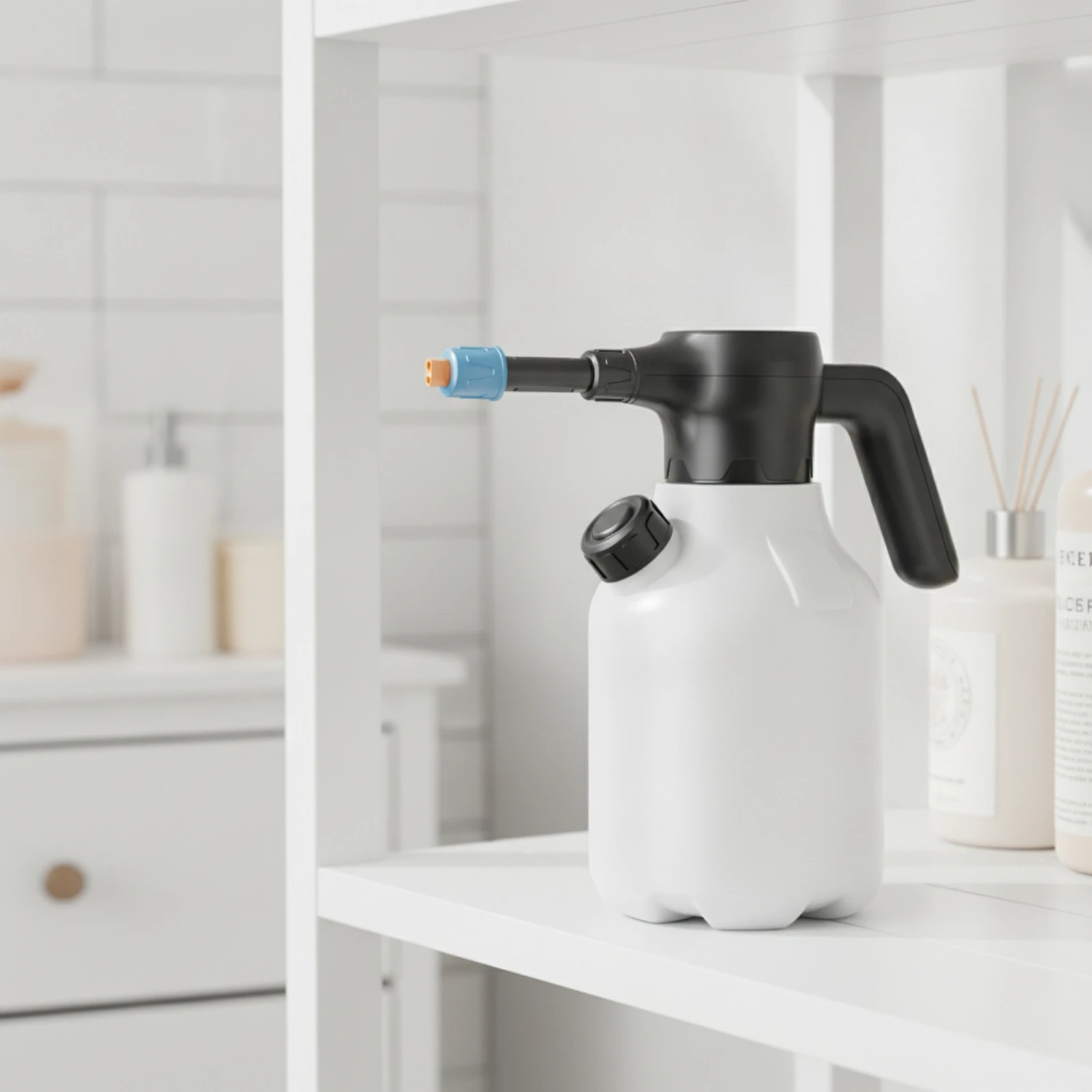 Electric Spray Bottle Handheld Electric Pump Sprayer Spray Bottle with Charging Cable Multi-Purpose Fine Atomization