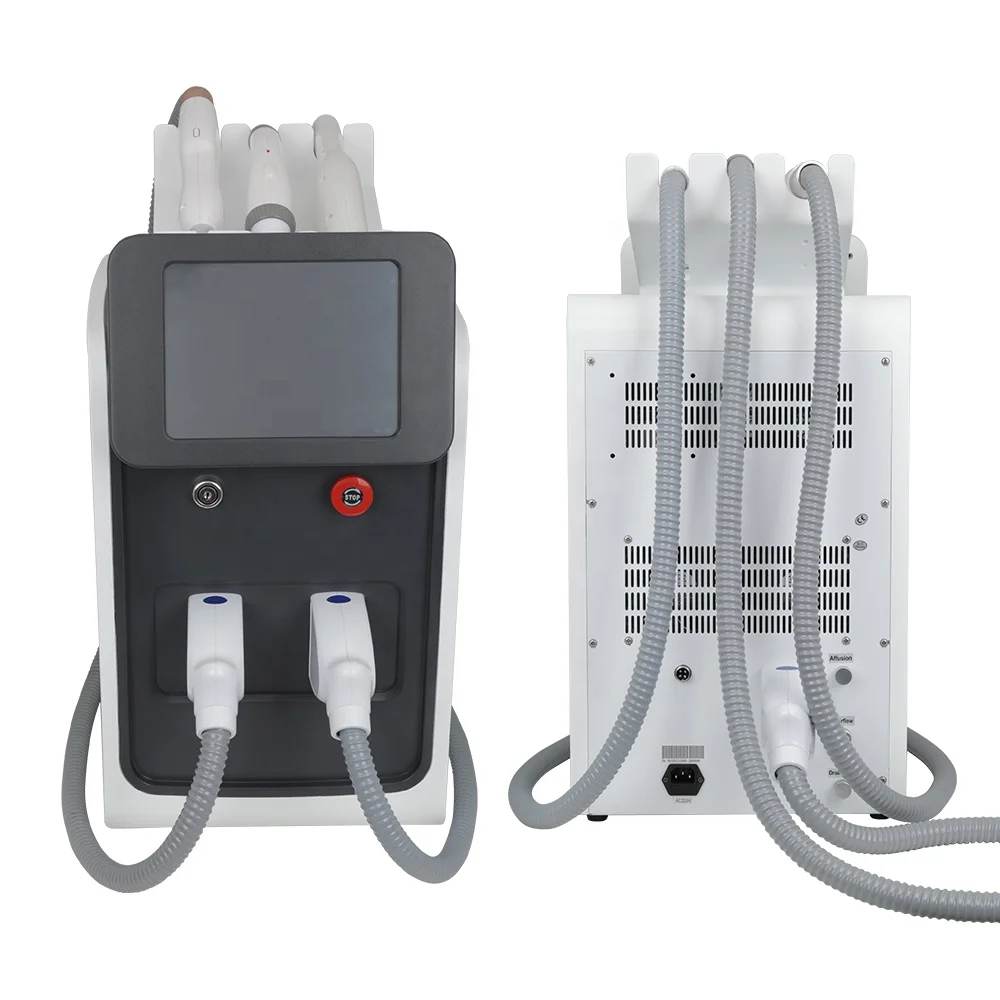 

Multifunctional 3-in-1 IPL Nd Yag Laser Machine - Painless Hair/Tattoo/Pigment Removal Skin Rejuvenation