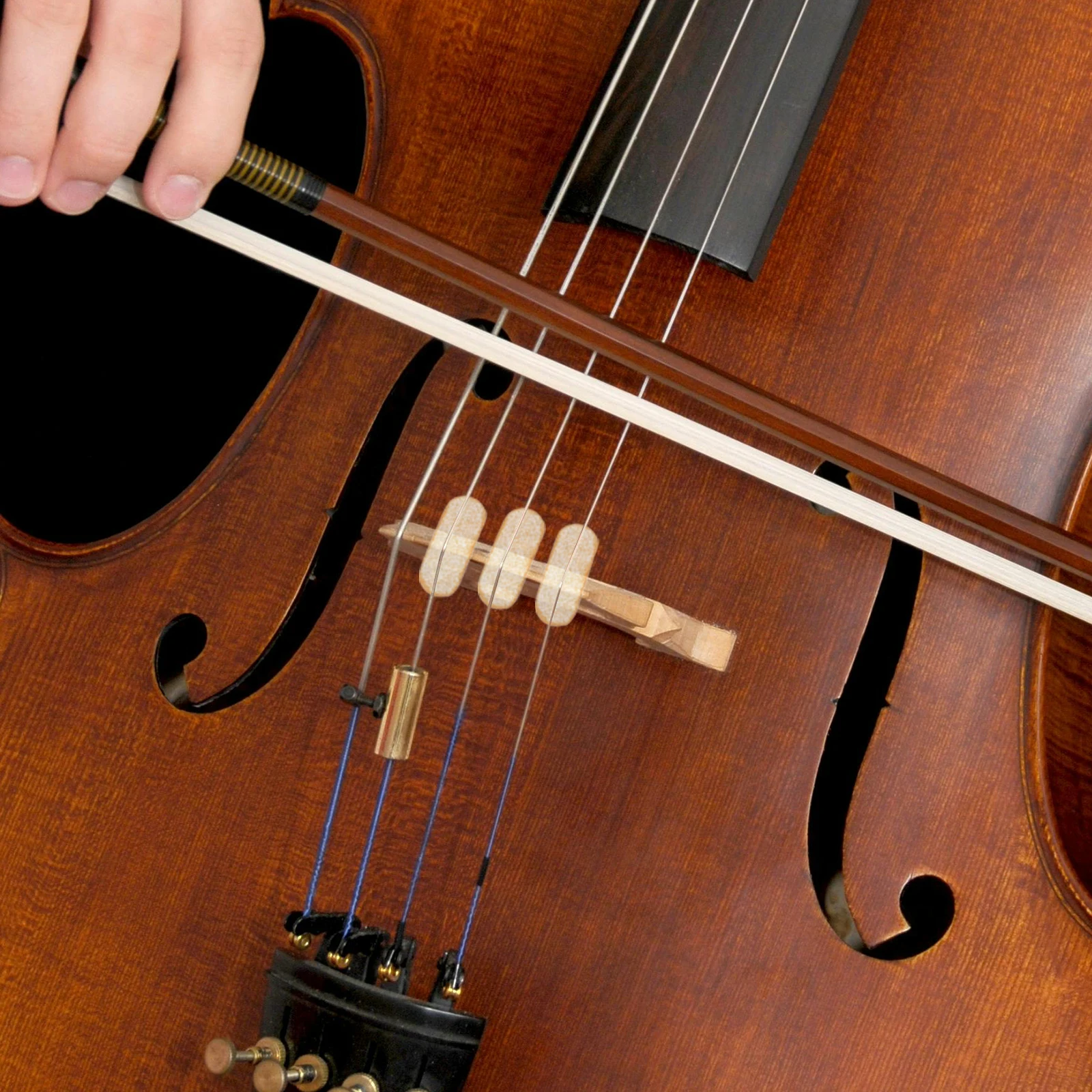 

4 Pcs Horse Bridge Protective Film Cello Accessory Pad Protector Non Slip Mat Music Instrument for Violin
