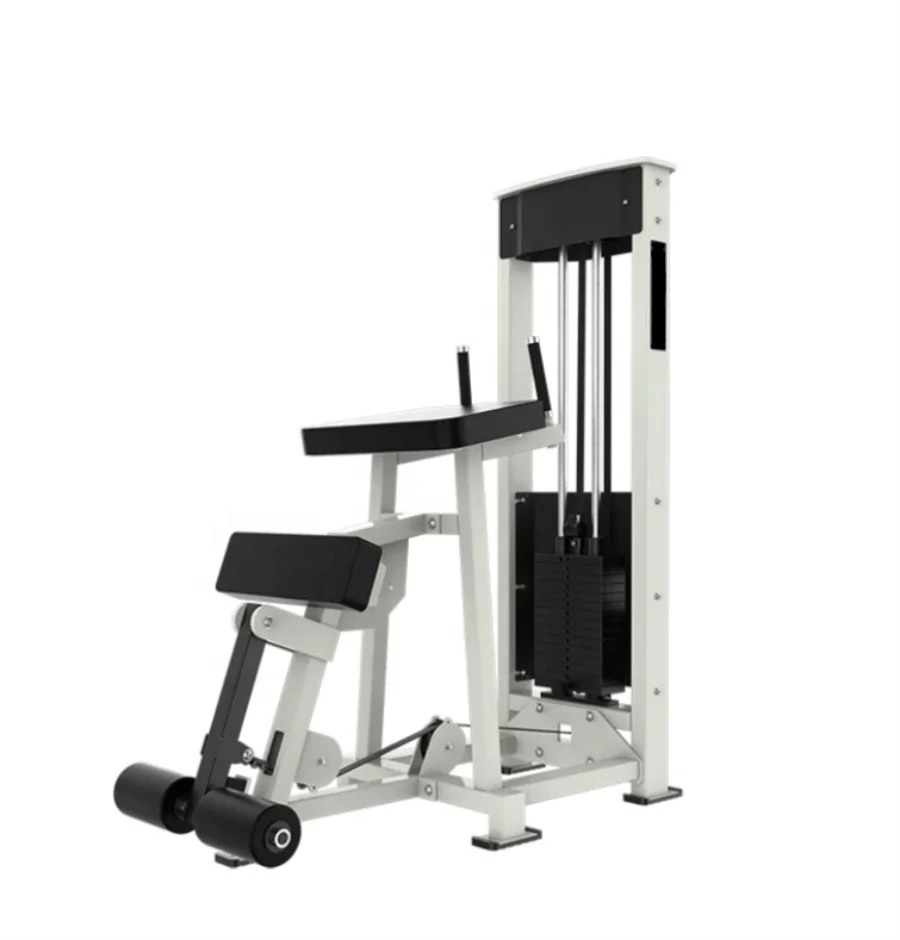 

Factory Supply Commercial Fitness Equipment Strength Training Pin Loaded Selectorized Standing Leg Curl