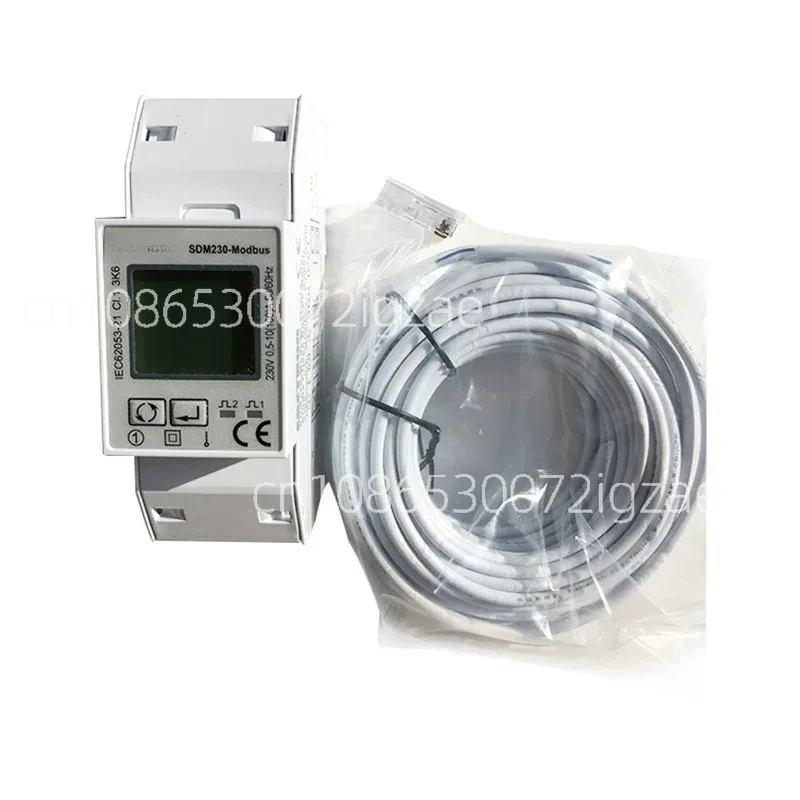 Single Phase Anti Reverse Energy Meter SDM230 Modbus V1 Solar Monitoring Device RS485 Communication For PV System Power Test