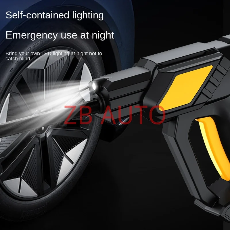 

Car air pump wireless portable gun type car electric pump car tire pressure automatic high pressure inflator