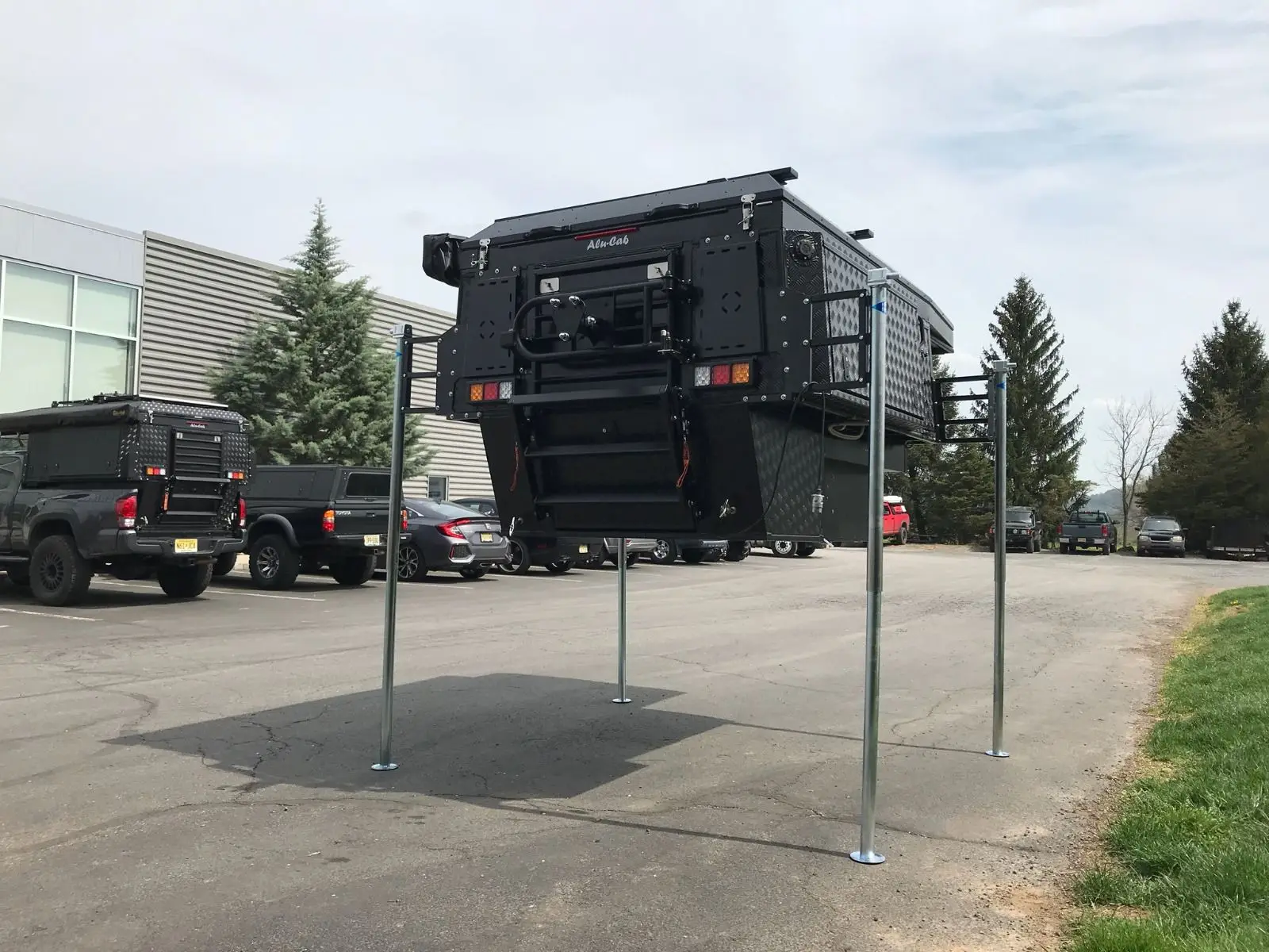 Custom Made alumínio Ute Tray, 4x4 Toolbox Canopy, alta qualidade