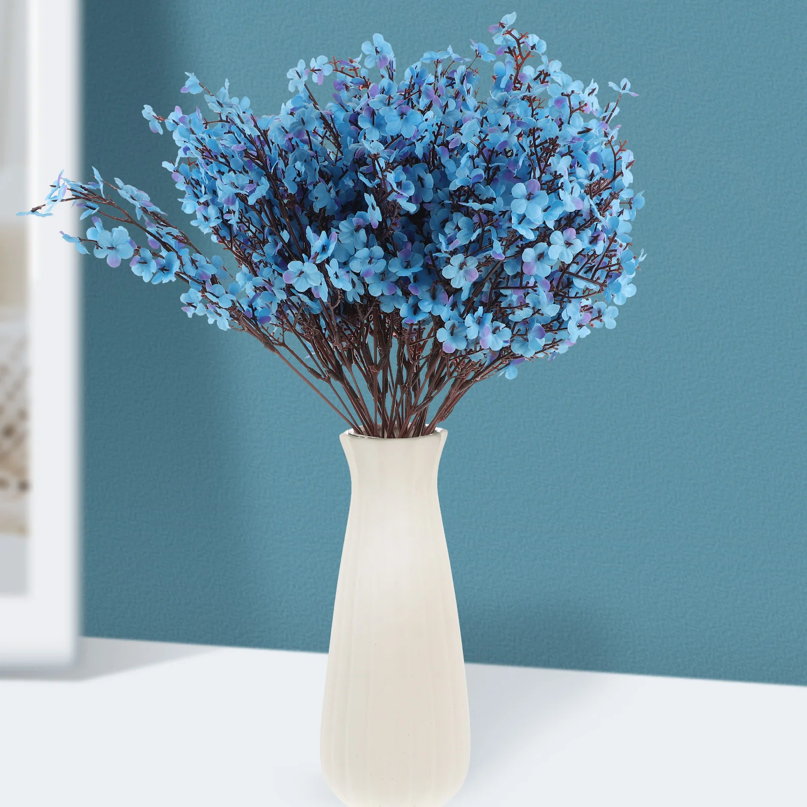 

6pcs Artificial Gypsophila Flowers Real Touch Fake Flower For Home Wedding Decoration Vase Centerpiece Table Decor Bouquet