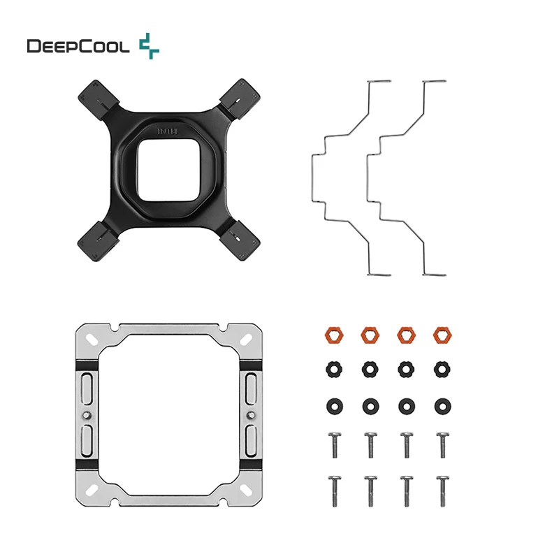 Deepcool AK400 4 rury grzewcze chłodnica procesora komputera stacjonarnego cienka chłodnica FDB cichy wentylator dla LGA1700 1200 115X AM4