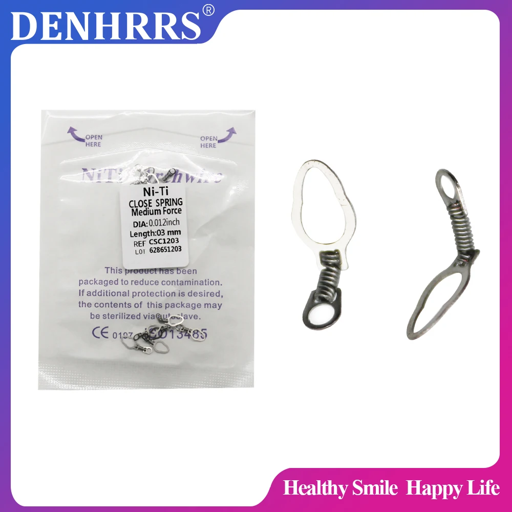

10pcs/pack Dental Close Spring Gourd Band 3/6/9/12mm 010 012