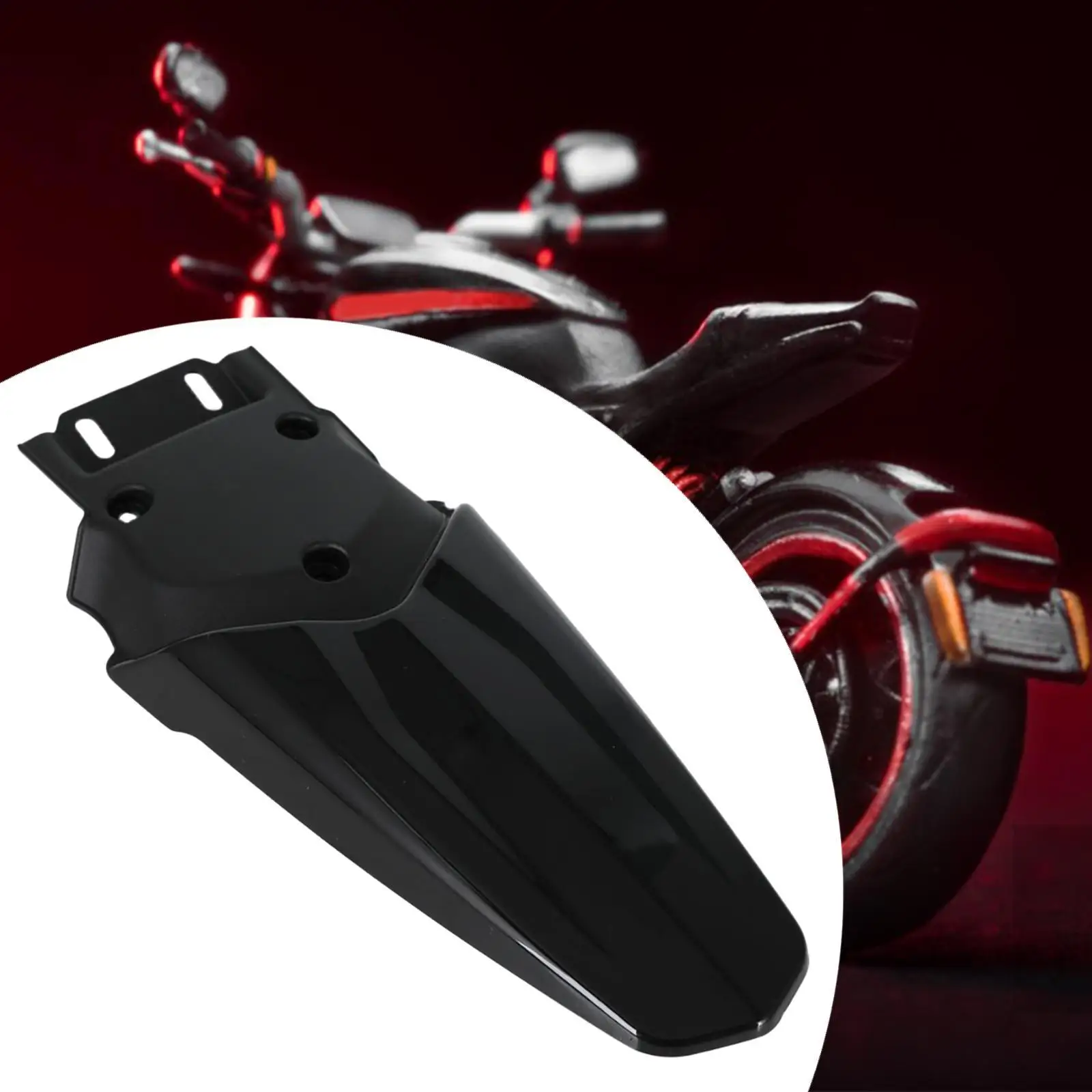 Motorcycle Rear Fender Multifunction Sturdy Wheel Protection Practical Mud Flap