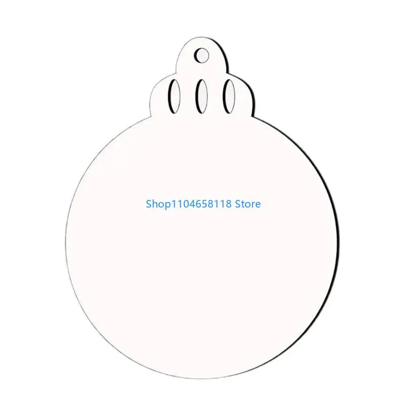 

20Pcs Heat Transfer Christmas Ornaments Suitable for Hand-Making Projects