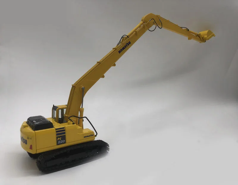 1:50 KOMASTU PC220-10 long arm excavator alloy model Gifts Souvenir Toys