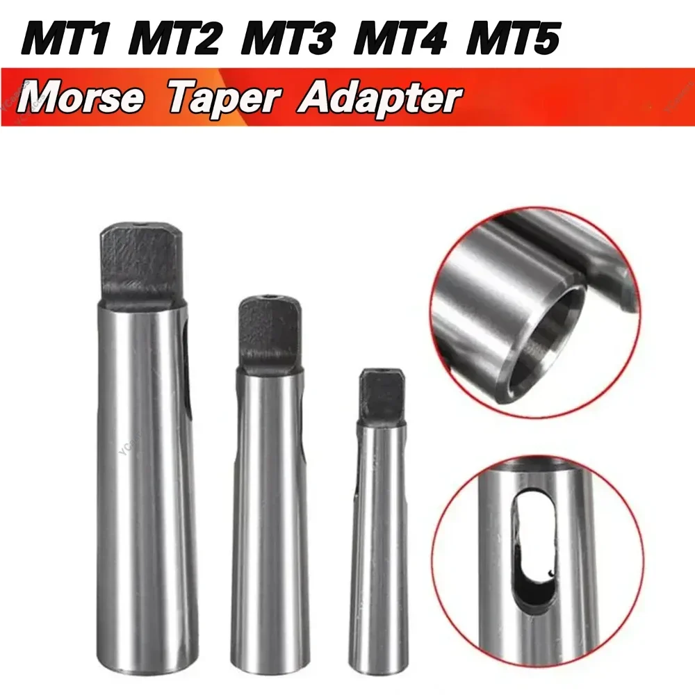 1 pz adattatore cono Morse MT2 MT1 MT2 MT3 MT3 MT4 manicotto per adattatore cono Morse ridurre la manica del trapano