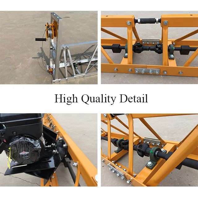 شعاع تروس الخرسانة المصنوع من الألومنيوم المضاد للتآكل بطول 9 أمتار لبناء الطرق والجسر