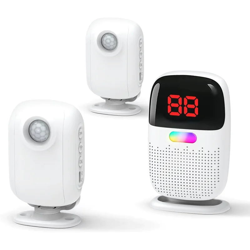 [NEW A09R!】 Bed Alarms For Elderly Bed Alarms For Elderly Dementia Patients Motion Sensors For Fall & Room Exit Alerts