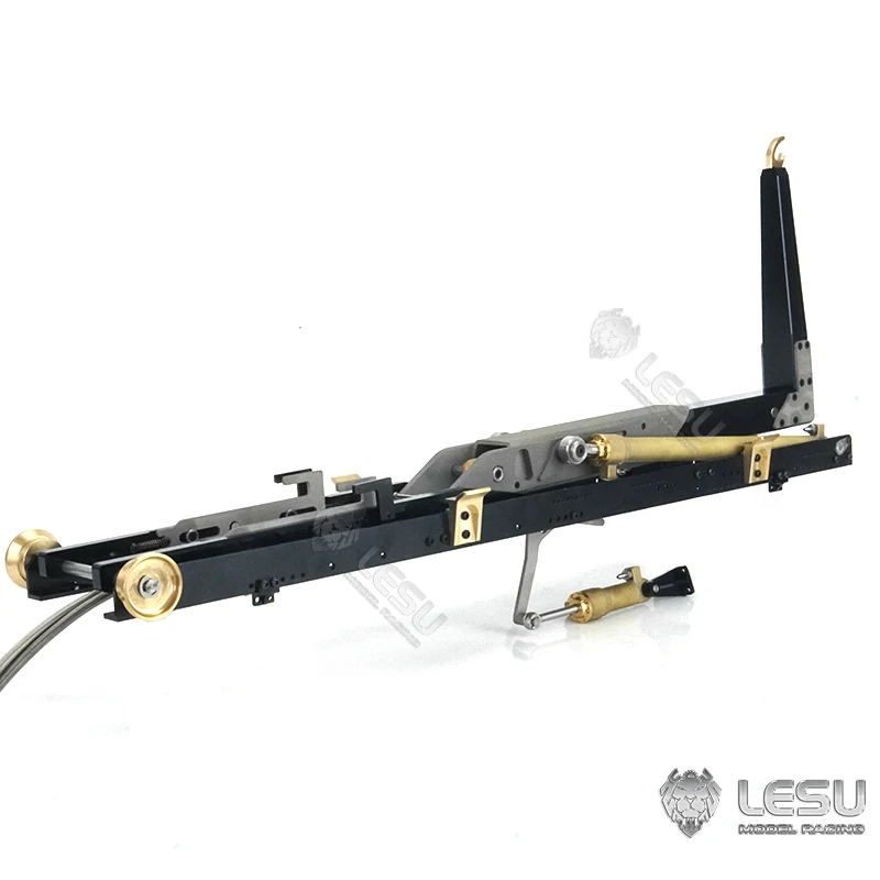 1/14 Lesu metalowy mechanizm podnoszący drążek hydrauliczny 8*8 wywrotka zdalnie sterowana ciężarówka Tamiyaya Th01999-Smt2