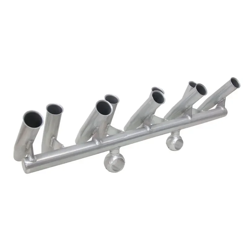 

RL90 Aluminum Nine Rocket Launcher 9 Fishing Rod Holders For Boat T Top stryker
