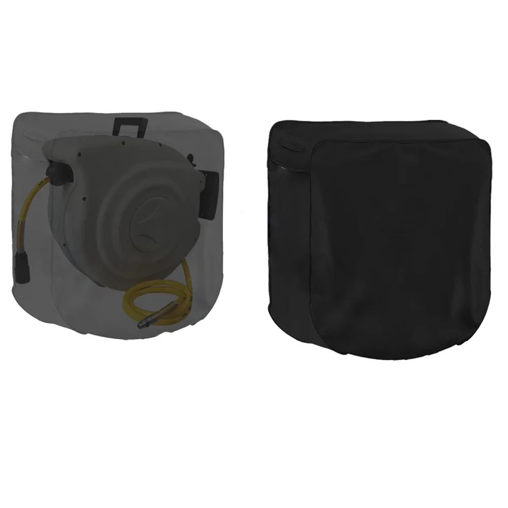 60x45x60cm Hose Cover for Garden Use Waterproof 600D Oxford Material Dust Weather UV Resistance Black or Gray Option
