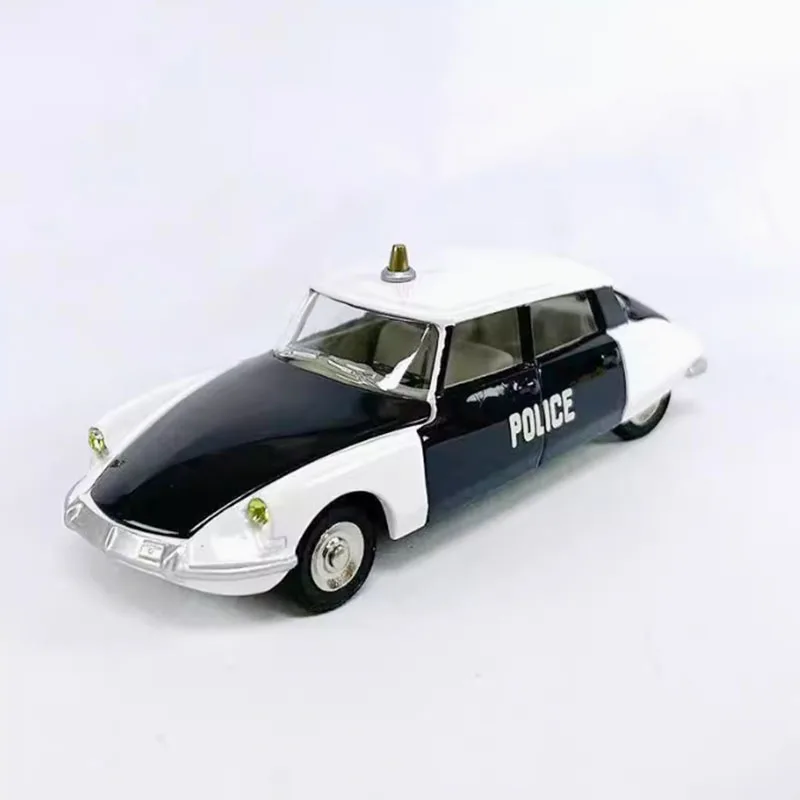 Paint Defects 1:43 Scale Dinky Toys CITROEN DS 19 Police Alloy Car
