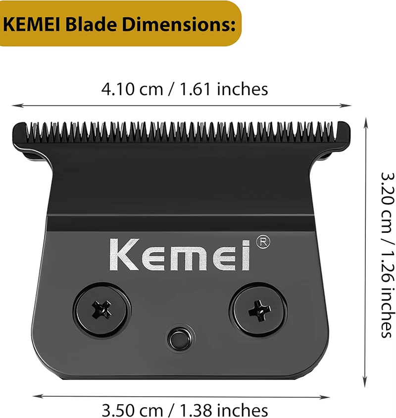 Kemei Original Replacement Blade for Kemei KM-2299 Clipper Professional Hair Trimmer Cutting Knife Head Parts Accessories image 6