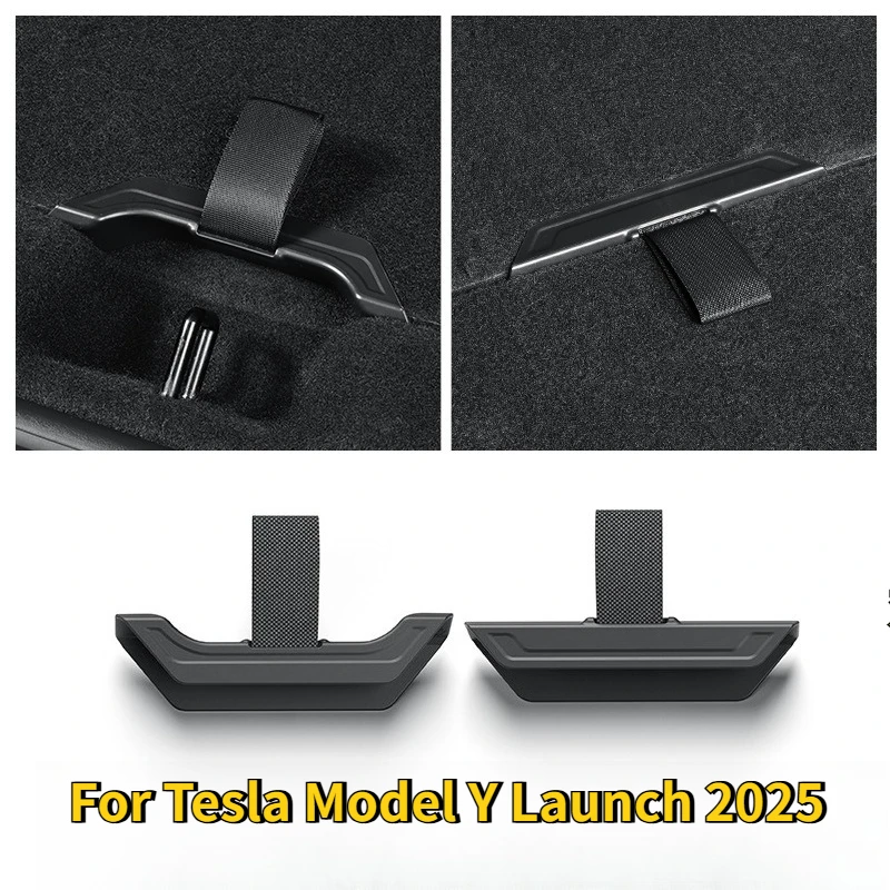 Trunk Rope for Tesla Model Y Juniper 2025 Trunk Cover Handle Tail Box Cover Draw Rope Drawstring Handle Pull Straps Accessories