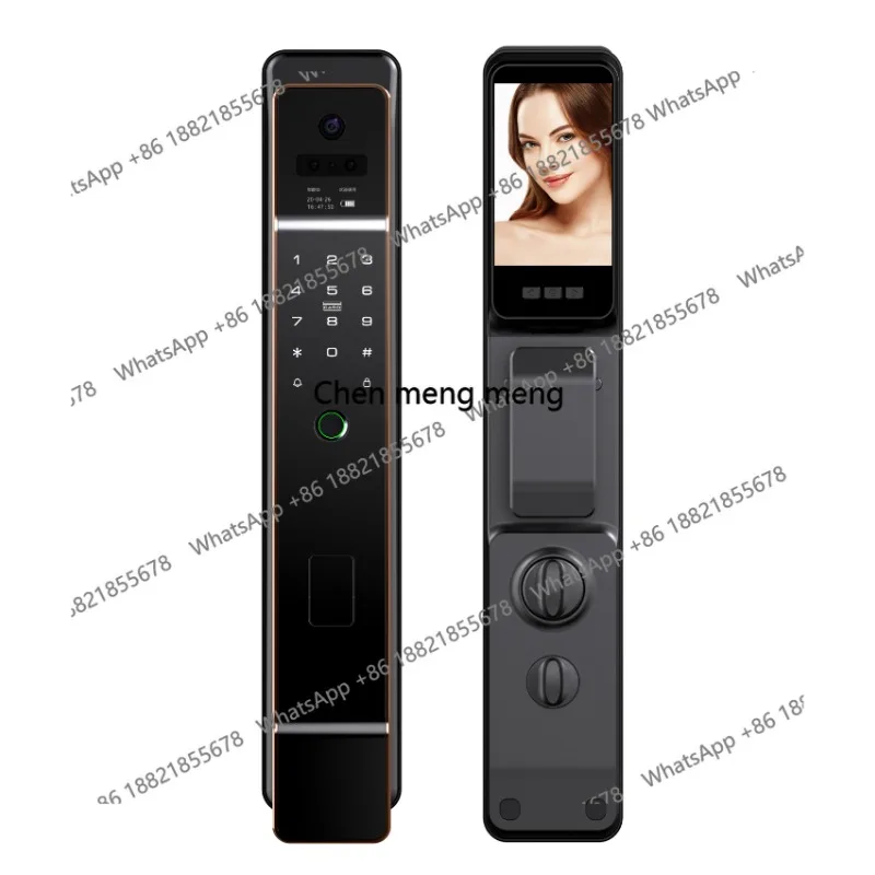 

Tuya WiFi 3D Face Recognition Digital Fingerprint Lock APP Remote Unlock Code Keyless Smart Door Lock